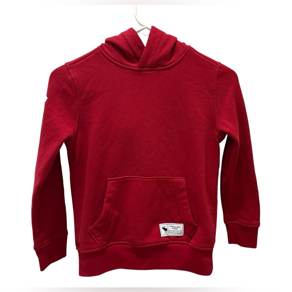 ABERCROMBIE KIDS Red hoodie sweatshirt size 7/8